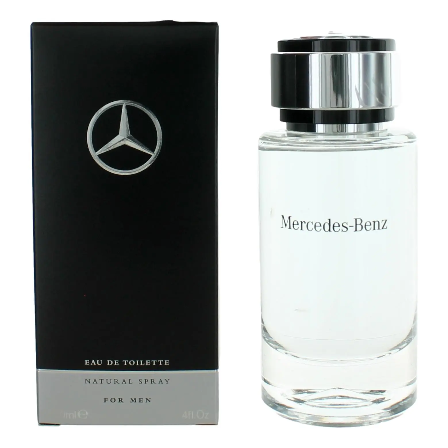 Mercedes Benz by Mercedes Benz, 4 oz EDT Spray for Men, 4 Fl Oz, Lemon, Cedar, Men's Fragrance, Citrus, Men's Cologne, Bergamot