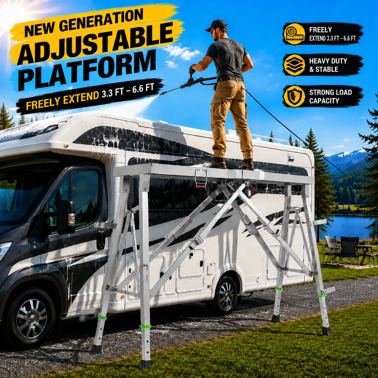 2nd Gen Adjustable Work Platform
