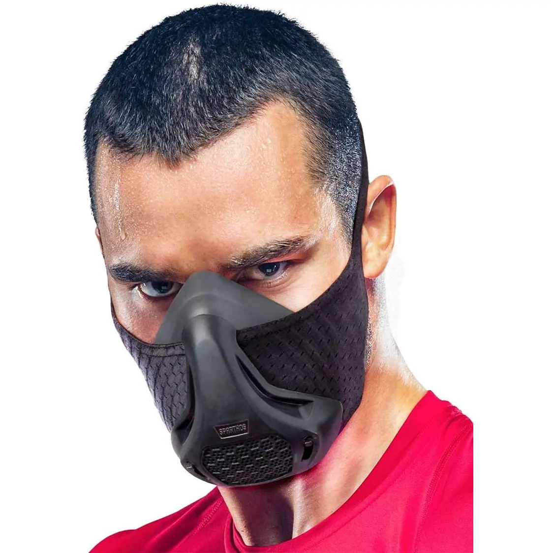 Sparthos High Altitude Mask - Simulate High Altitudes - for Gym, Cardio, Fitness, Running, Endurance and HIIT Training [16 Breathing Levels]