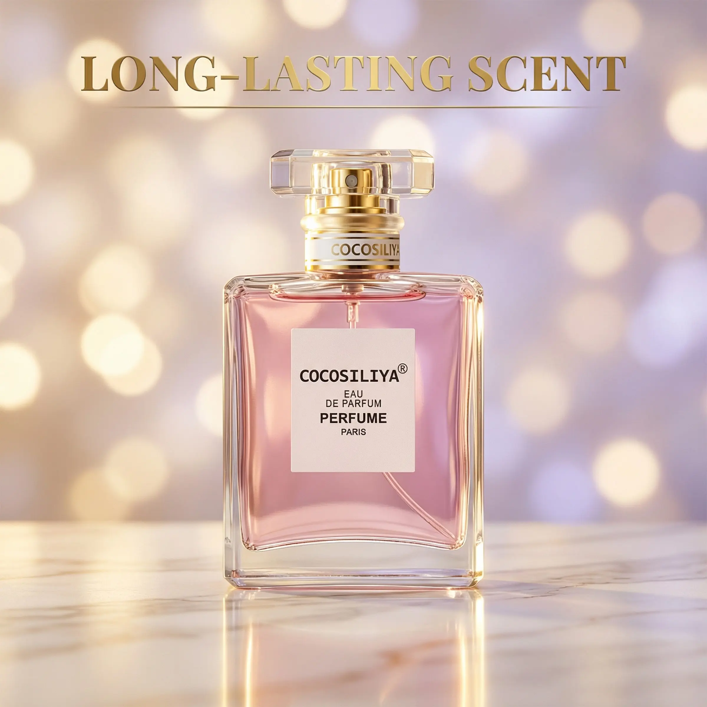 Miss Coco 50 mL Perfume, Long-Lasting Citrus Rose Fragrance, Citrus Floral Fragrance, Daily Non-Cloying Scent, Essential Commuter Perfume, Perfect Gift