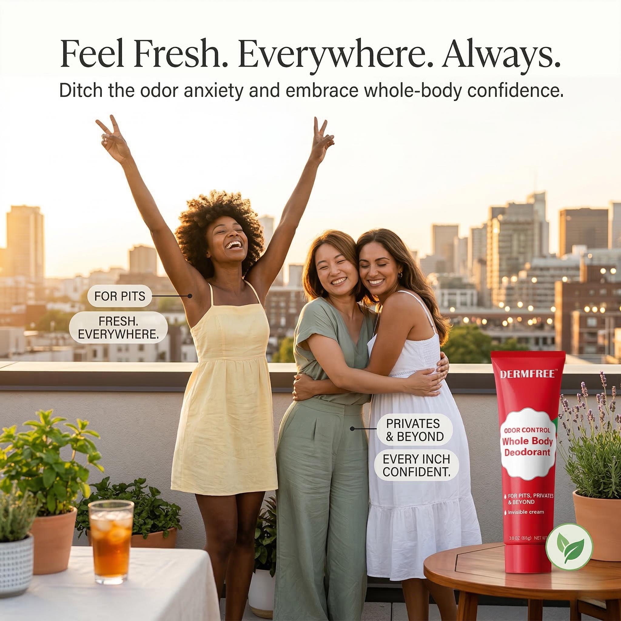 Strength Antiperspirant Deodorant Cream for Women & Men, 72-Hour Underarm Sweat & Odor Control, Invisible Non-Greasy Formula, pH Optimized, 3.0 Oz（85g）– Helps Fade Dark Underarm Discoloration – Removes Impurities & Dead Skin