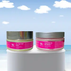 You BUTTER Glow & Exfoliate Bundle: Includes Glisten To My Body️️ Creamy Sugar Scrub! & Body Butter : Pick Your Favorite Scent!