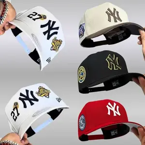 New Era MLB 59FIFTY Snapback Cap - NY Yankees/LA Dodgers Anniversary Patch, Unisex Classic Sport Streetwear Hat, Adjustable Fit Sports Collectible Headwear