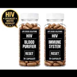 NO HIV LABELSOPTION- HIV AIDS -HELP IMMUNITY/LOAD HELP/SYMPTOM HELP 100% NATURAL ORGANIC HERBAL SUPPLEMENTS
