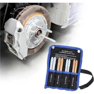 8 count Wheel Alignment Tools Automotive,Muti-Size Wheel Alignment Tool Kit with Lug  for Tire Changing,Professional  Tire Alignments Tool Automotive Tools with Storage Bag