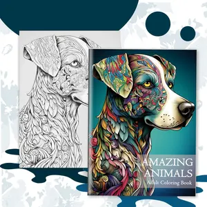 Animal Theme Coloring Painting, DIY Decorative Painting, Diy Painting Supplies, easy To Use, Suitable for Leisure and Entertainment, Home and Campus Activities and A Great Item