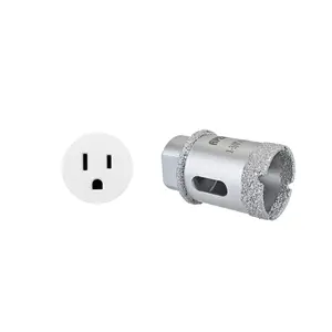 Prado Unifit Single Hardwired Outlet with Counterbore Bit