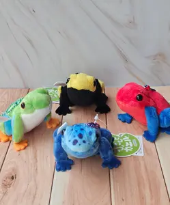 Frog - Pocket Aquarium - Adorable Plush Keychain