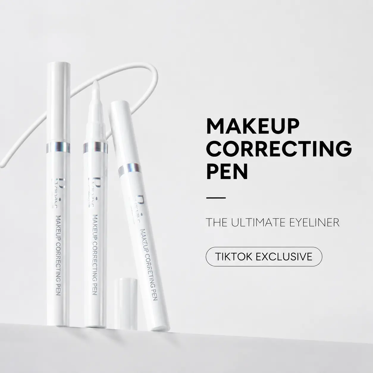 Makeup Remover Correcting Pen - Portable Eye Makeup Remover Tool for Instant Quick Touch-Up, Removes Waterproof Eyeliner, Lipstick, Mascara Smudges, No Harsh Chemicals, Quick Clean Touch Up