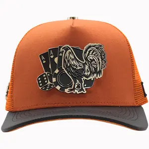 FERRETI HATS FT86M Los 3 Vicios Maya Baseball Cap For Men
