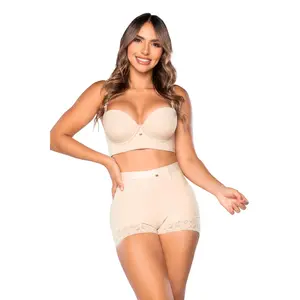 Panty Ultrainvisible SMI04027 BOMBONCITO Discreto Push Up Compression Tela con Vitamina E para Piel Suave y Soporte Abdominal