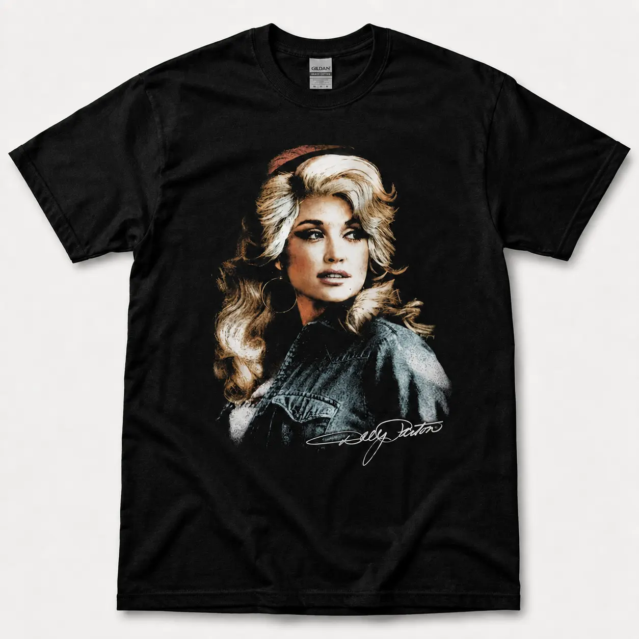 Retro Country Music Dollywood T-Shirt, Dolly Parton Signature Vintage Graphic Shirt, Unisex Crewneck Menswear and Womenswear
