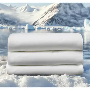 Cooling Comforter with Tencel(TM) Fill for Hot Sleepers & Night Sweats - Lightweight, Breathable, Double-Sided Cold Blanket   Thin Bedding (White, Full 90"x 90")