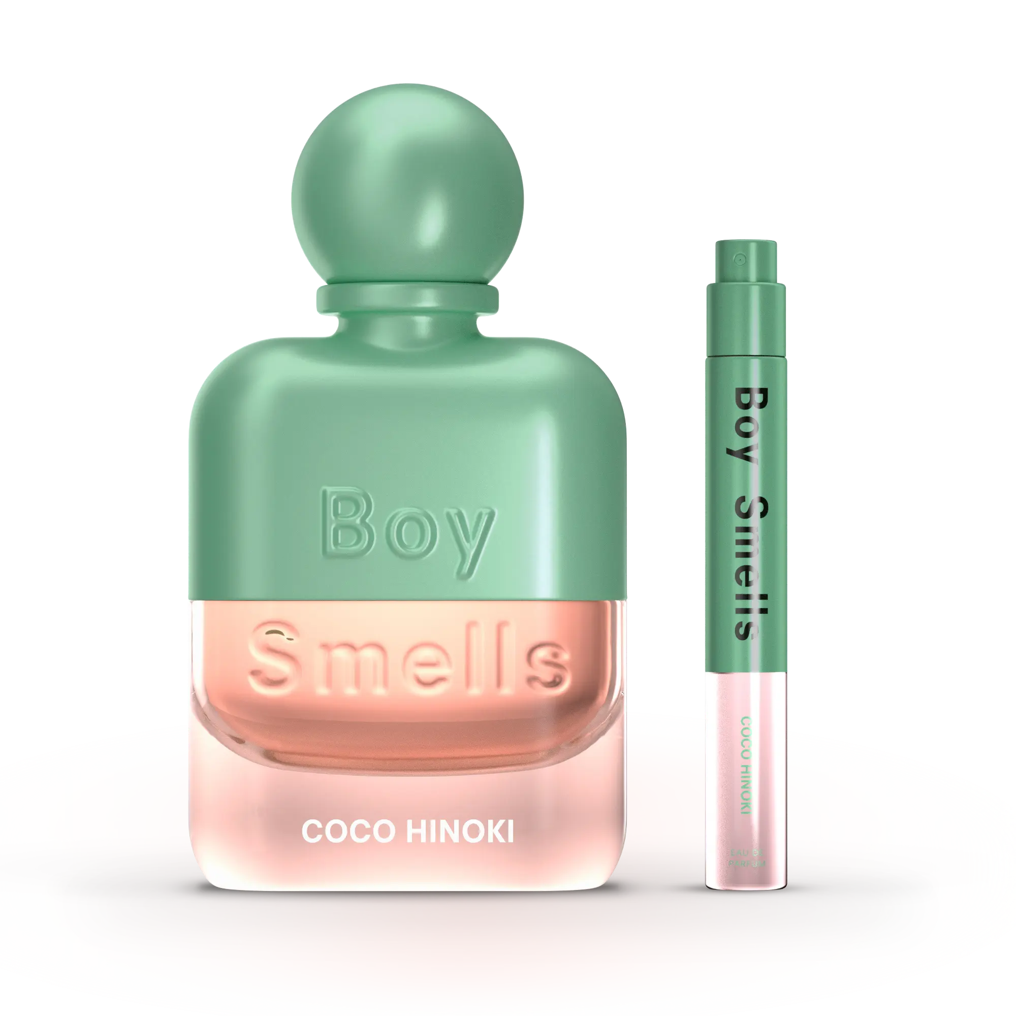 Coco Hinoki - 10ml + 50ml Perfume Set - Coconut Milk, Hinoki + Smoked Musks