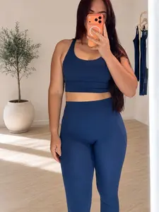 ELYNOVA Premium Flare Leggings | High Waist Black