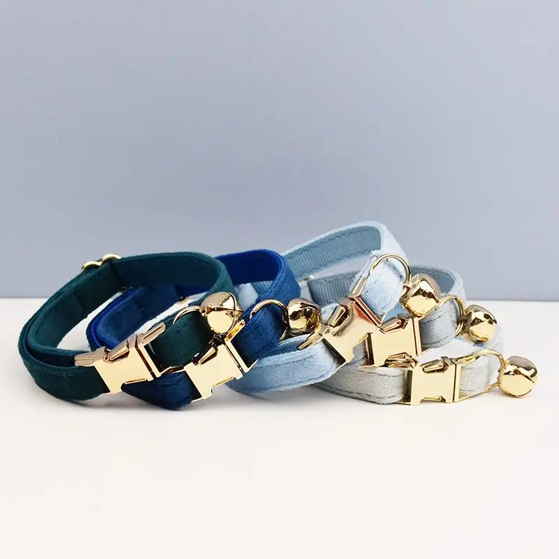 Customized Stylish Adjustable Cat Collar with Bowknot - Comfortable Fit, Free Engraving - For Small & Large Cats, Everyday Wear Pet Collar Accessory, Collars