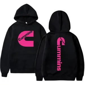 Trendy Cummins Pink Logo Shirt – Stylish Unisex T-Shirt Hoodie Sweatshirt, Cotton Racing Graphic Top for Moto Fans and Enthusiasts, Perfect Gift for Men and Women