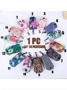 1pc Large Waterproof Reusable Grocery Bags Beach Bag- Foldable Supermarket Shopping Bag For Durable Storage And Machine Washable Tote Bags