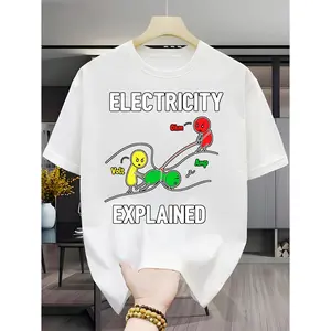Principles of Electricity T Shirt Featuring Ohms Law and Circuit Diagrams Perfect for Physics Enthusiasts Engineers or Electricians Unisex Science Apparel