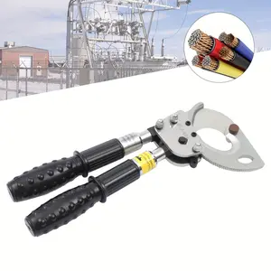 NEW Heavy Duty Clamp Ratchet Cable Cutter 330mm2 Ratcheting Wire