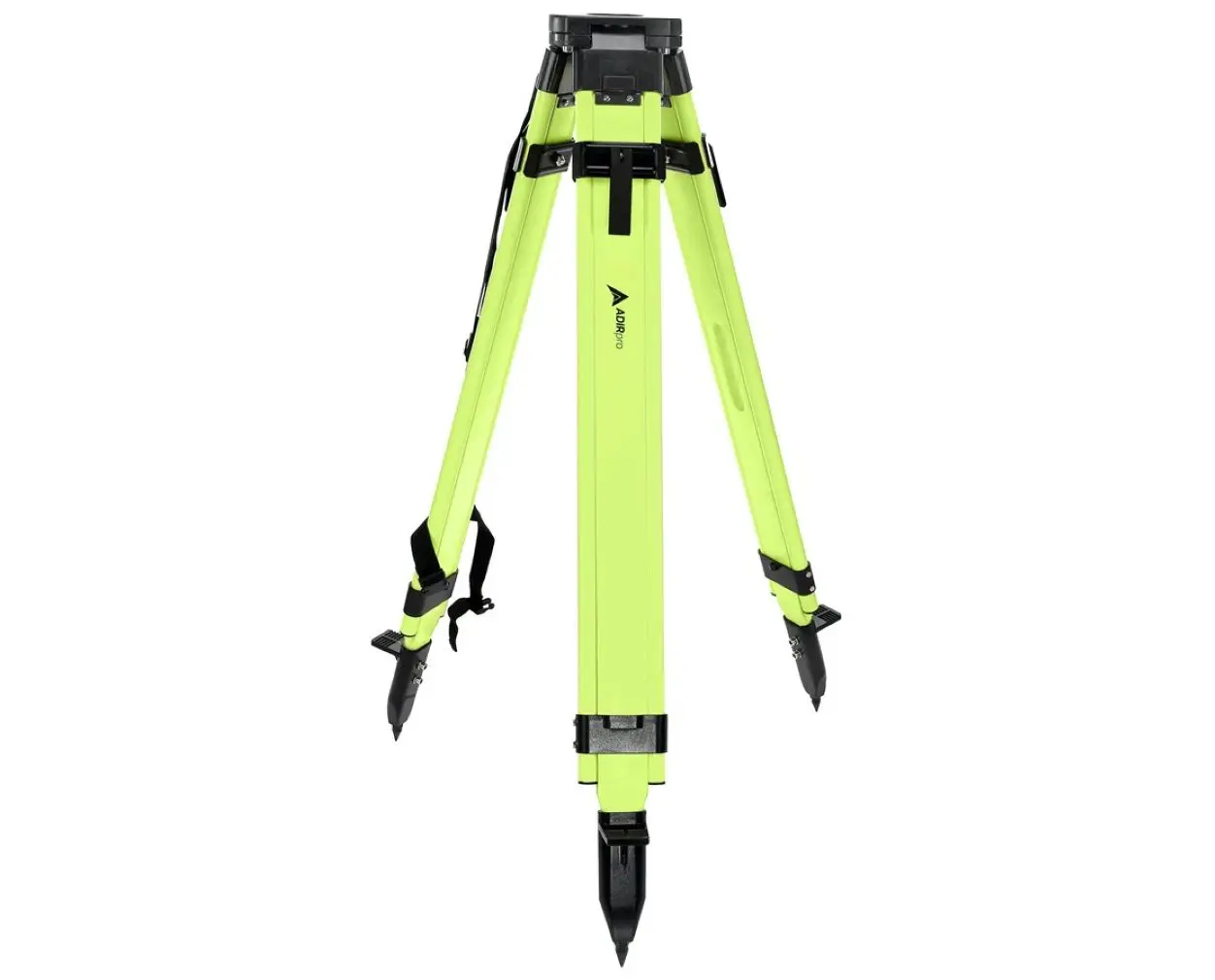 AdirPro Aluminum Universal Contractor's Tripod with Quick Clamp HiViz Green