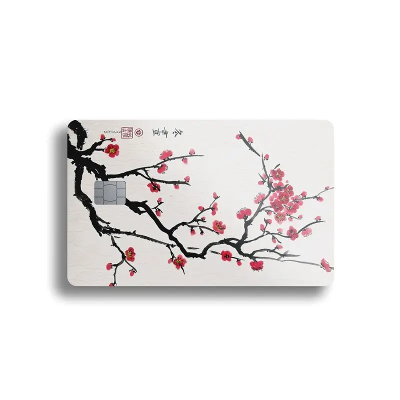 Cherry Blossom Tree Card Skin | Card Skins Aesthetic & Custom Covers | Personalize Your Daily Carry