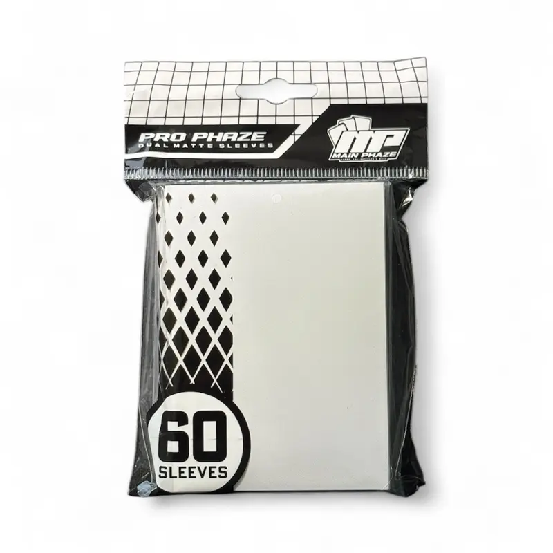 Pro Phaze Dual Matte Sleeves 60 Count YuGiOh! Japanese Size for Trading Card Protection