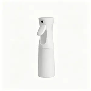 Continuous Fine Mist Spray Bottle, 200ml High‑Pressure Refillable Water Sprayer, Reusable Empty Mister Bottle for Hair Styling, Plants, Cleaning, Skincare & Salon Use, Ergonomic Leak‑Proof Design