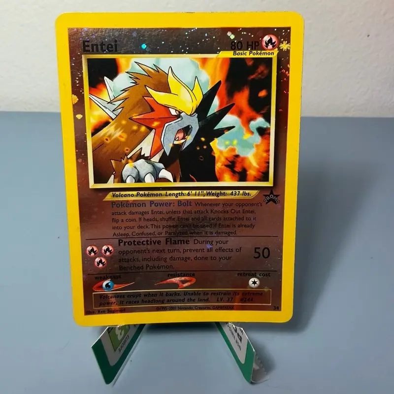 Entei Reverse holo Blackstar Promo #34