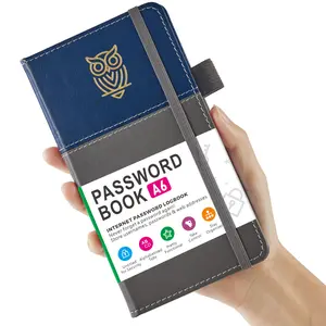 Password Keeper Book Small With Alphabetical Tabs, 3.77" X 7.08", Pocket Password Notebook For Seniors To Store Internet Login & Username, Password Manager Logbook For Home Office