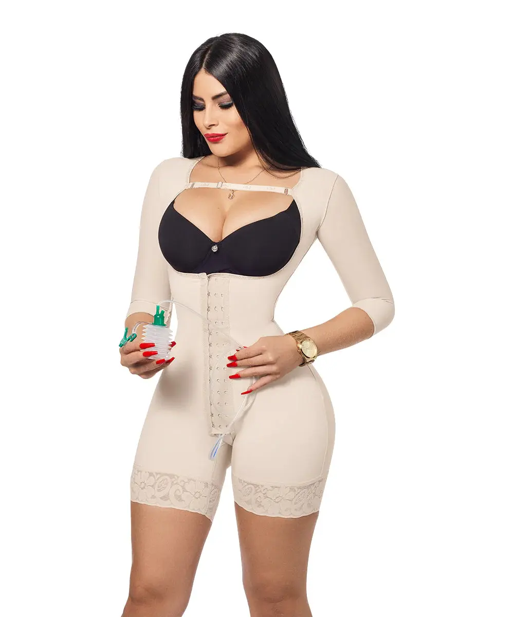 Faja- Beige con manga ( C-004 )