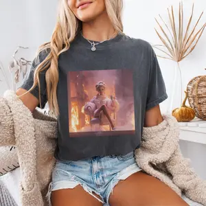 Distressed Doll Meme Shirt, Funny unisex Tee, Dark Doll Graphic Top