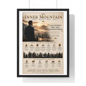 Vertical Framed Poster