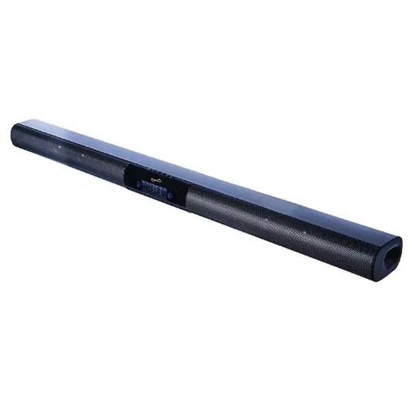 Supersonic 37-in Premium Optical Bluetooth Soundbar Speaker System (SC-1419SBA) with Voice Control, Wireless Streaming, LCD Compatibility, Digital Audio Support, Mobile Connectivity, Cable, Adapter, Remote