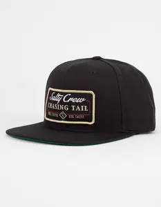 SALTY CREW Fuel Dock Mens Snapback Hat, Black, ONESZ