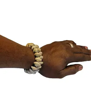 Double Row Cowrie Shell Bracelet - Simple Design for Everyday Wear