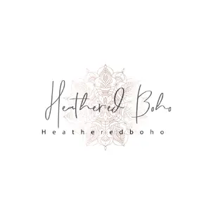Heathered Boho shop logo