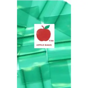 CrazyCoolBuys 1000 Pack Apple Brand Green 2Mil Bags 1,000 Baggies Resealable Plastic