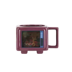Adult Sesame Street Heat Reveal TV Shape Mug