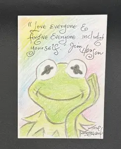 “Including Yourself” Sketch Trading Card - Created by Guy Gilchrist