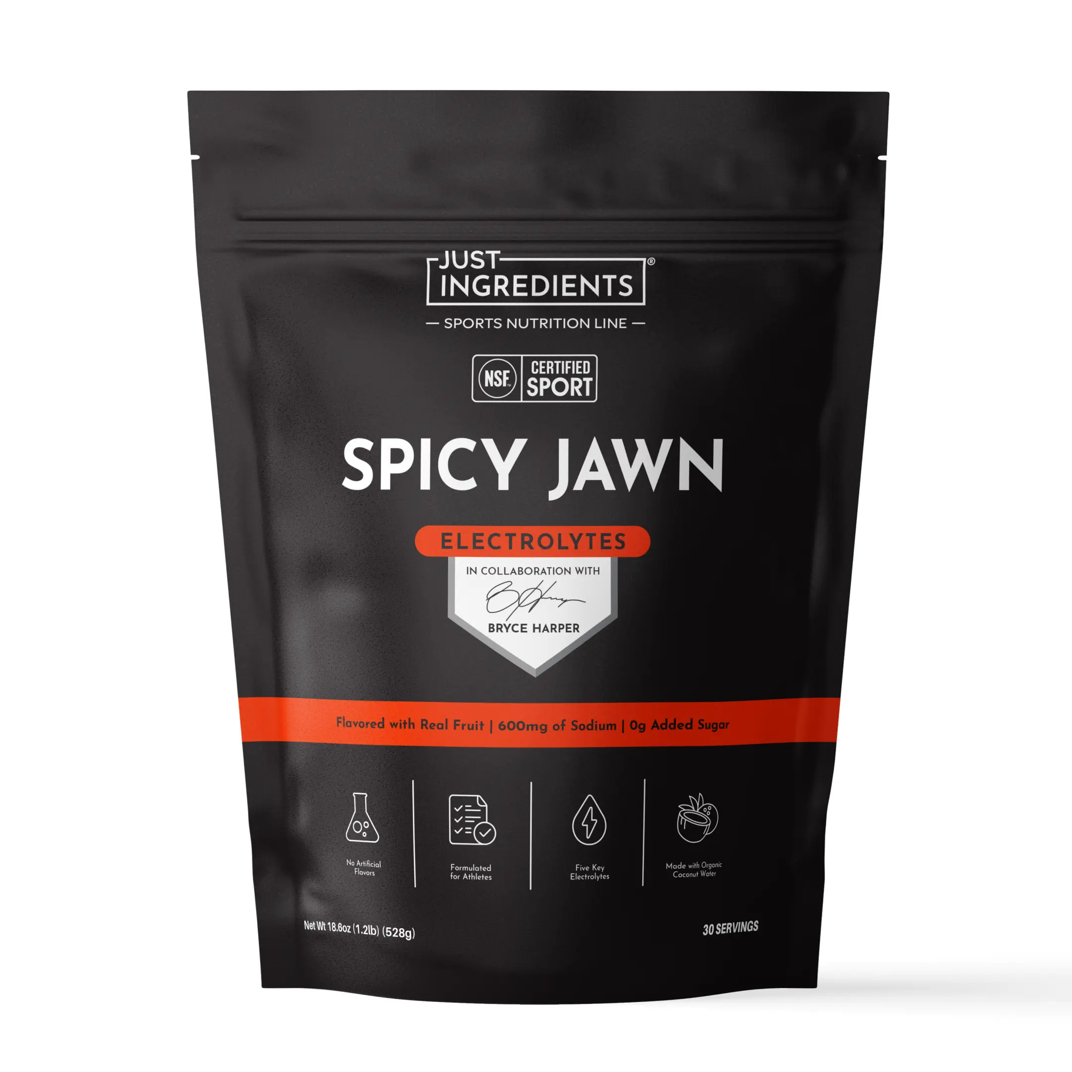 Just Ingredients - Bryce's Spicy Jawn Electrolytes