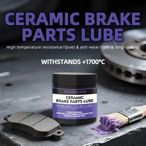 100g Ceramic Brake Parts Lube | -40℃~1700℃ High Temp | Stop Squeal & Seize | For Car/Motorcycle