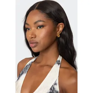 Abstract Square Studs