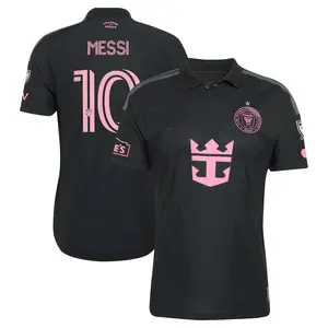 Unisex Soccer/Football Inter Miami Club Lionel Messi 10 MLS Home/Away 2026 Presagio Replica Jersey - Black