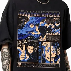 Jujutsu Kaisen Geto Suguru Anime T-Shirt, Anime Graphic Tees, Y2K Oufit For Him, Her, Best Gift Fan JJK, Anime Gifts