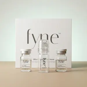 Micro-Infusion Serum 1-Month Bundle for Wrinkles, Fine Lines & Dark Spots - 24K Gold Needle At-Home Facial Kit with Collagen & Peptides Hyaluronic Acid