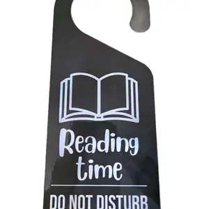 Hanging reading time book hanger for reading room