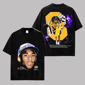 Vintage Kobe Bryant Lakers Basketball Graphic Tee, Retro Black Mamba # 8 Cotton T-Shirt, Los Angeles Legend Oversized Streetwear Shirt, Unisex Fan Gift Tee, Icon Merch