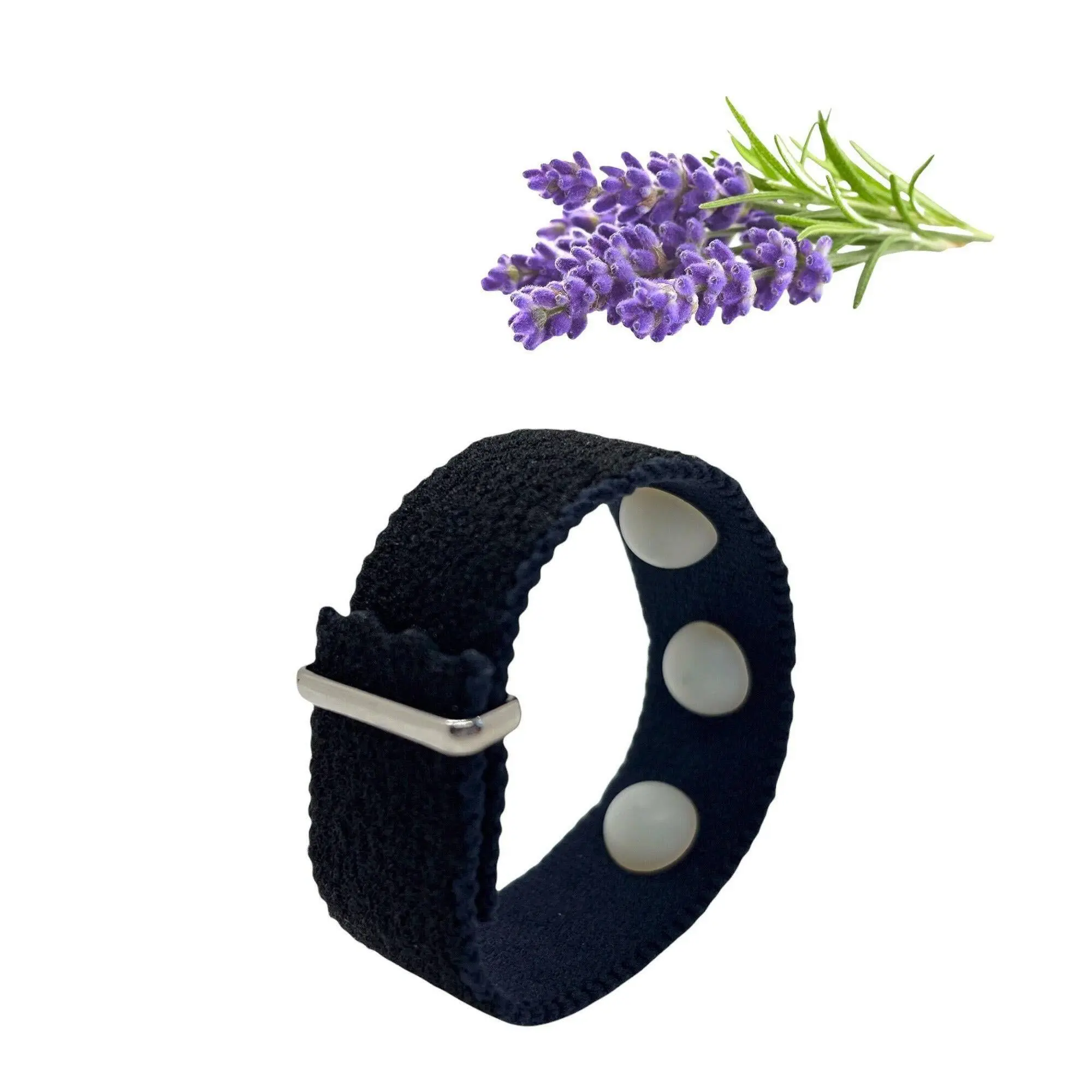 Sleep & Anxiety Support Bracelet - Lavender Scented - Adjustable Acupressure Band