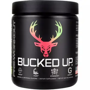 Bucked Up Pre Workout Supplement 30 Servings Fitness Edible Healthcare Dietary